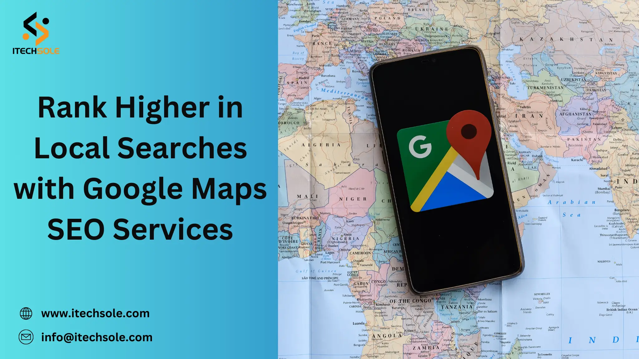 Rank Higher in Local Searches with Google Maps SEO Services